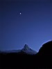 Matterhorn moonrise - 75 KB
