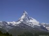 Summer view of the ever-proud Matterhorn