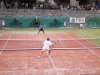 Match point at the Zermatt Tennis Open